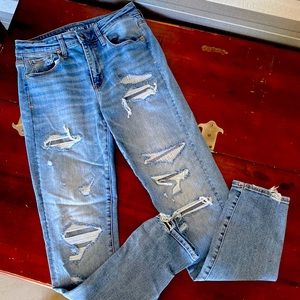 American eagle hi rise skinny jeans